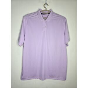 NWT Nike Golf Dri-fit light purple lavender short sleeve polo shirt - XXL / 2XL